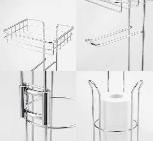 Free Standing Toilet Paper Roll Holder - Image 2