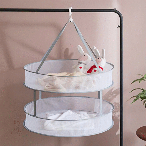 Hanging Clothes Laundry Drying Rack - Image 6