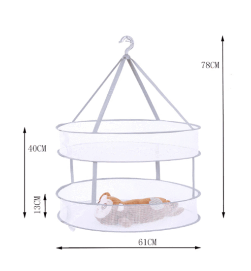 Hanging Clothes Laundry Drying Rack - Image 5