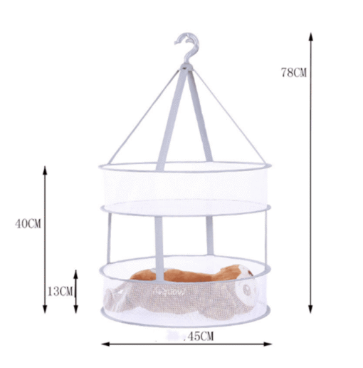Hanging Clothes Laundry Drying Rack - Image 4
