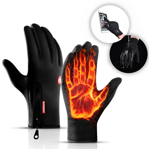 Heated Gloves Electric Warming Cycling Bike Ski Gloves for Men and Women - Image 4