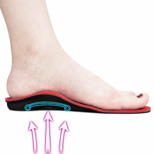 High Arch Support Inserts Flat Feet Shoe Insoles - Image 8