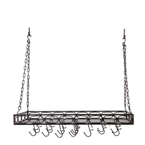 Heavy Duty Hanging Pot And Pan Holder Kitchen Organizer Rack - Image 2