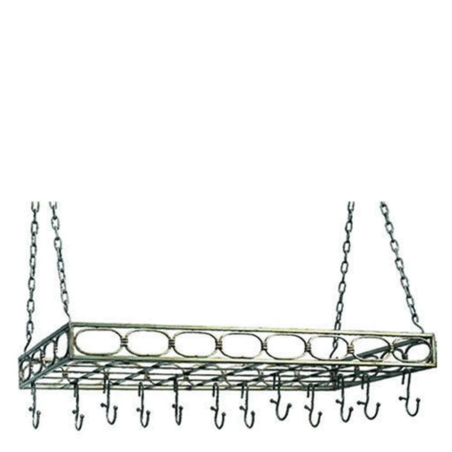 Heavy Duty Hanging Pot And Pan Holder Kitchen Organizer Rack - Image 3