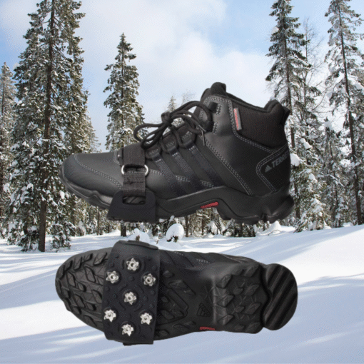 Heavy Duty Snow Ice Gripper Shoe Cleats - Image 4