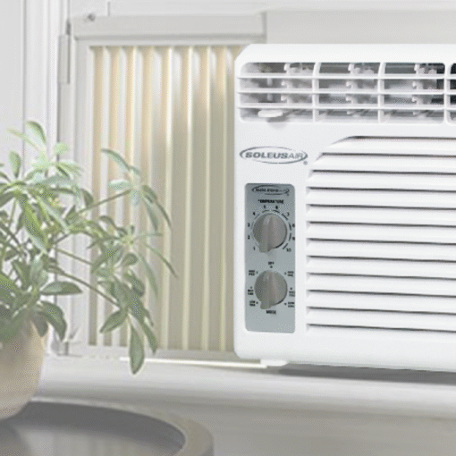 Premium Small Quiet Window Air Conditioner Unit 5100 BTU - Image 4
