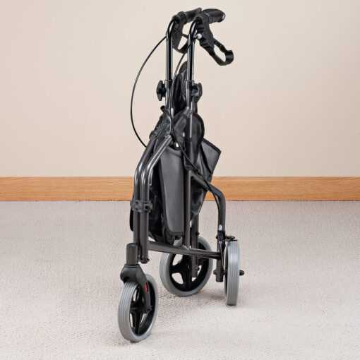 Lightweight Three Wheeled Elderly Senior Rolling Walker - Image 2