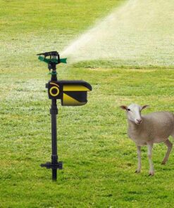 Automatic Motion-Activated Animal Repellent Garden Sprinkler - Animal Sensor Outdoor Lawn Yard Water Sprinkler