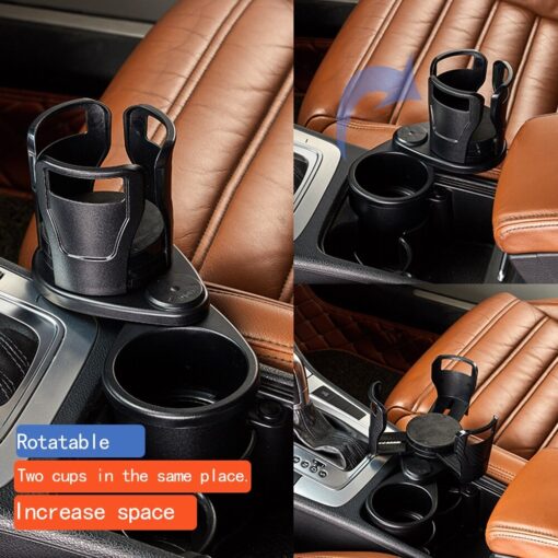 Foldable Car Cup Holder Drinking Bottle Holder Cup Stand Bracket Sunglasses Phone Organizer Stowing Tidying Car Styling - Image 5