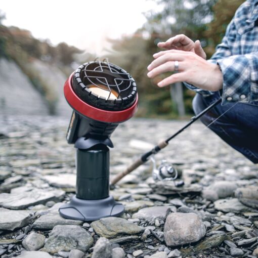 Portable Compact Indoor / Outdoor Natural Gas Propane Space Heater 3,800 BTU - Image 3