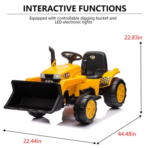 12V Child Driving Tractor - Image 4