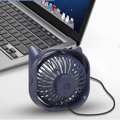 Portable Small Car Seat Cooling Fan 12V - Image 2