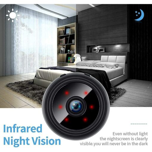 Mini Wireless Magnetic Camera with Audio and Video Live Feed - Image 7