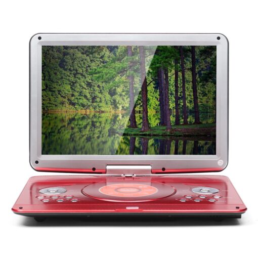 Portable Rotating DVD Player With Screen 14" - Image 4