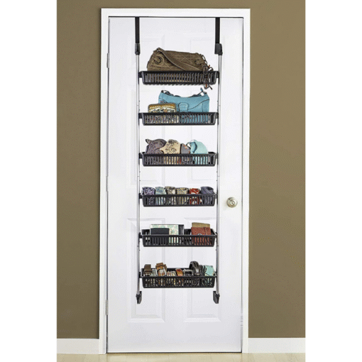 Large Over The Door Kitchen Pantry Spice Organizer Rack - Image 7
