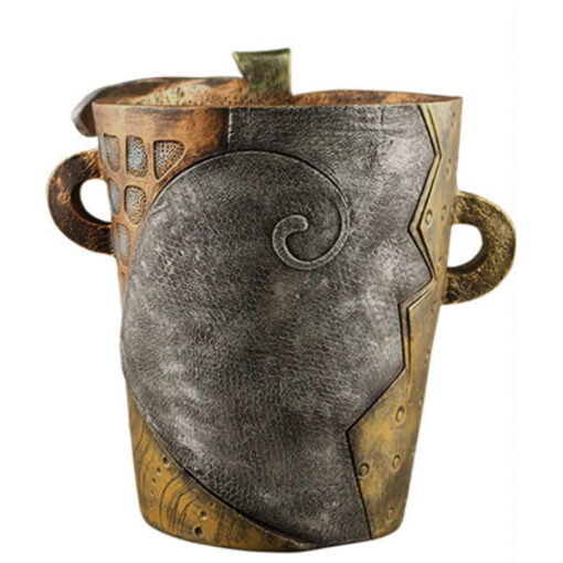 Handmade Picasso Brutalist Abstract Beauty Face Flower Pot - Image 7