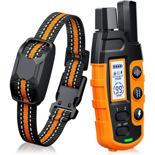Premium 1000m Dog Training Collar with Remote