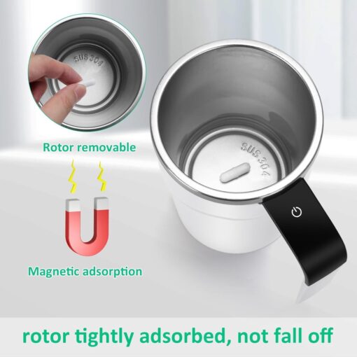 Rechargeable Self-Stirring Coffee Mug - Image 4