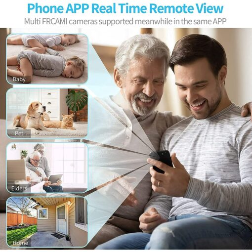 Mini Wireless Magnetic Camera with Audio and Video Live Feed - Image 9
