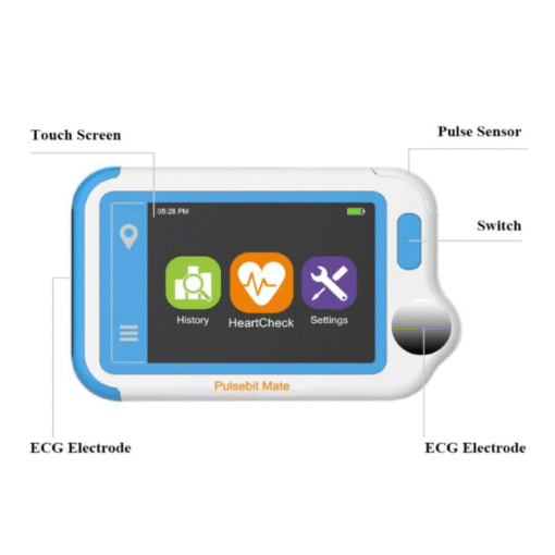 Portable Handheld Chest Heartbeat Home Monitor - Image 2
