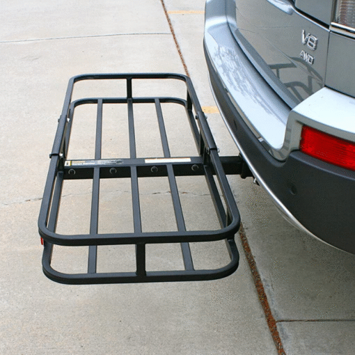 Heavy Duty Car Cargo Hitch Luggage Carrier Basket - Image 3