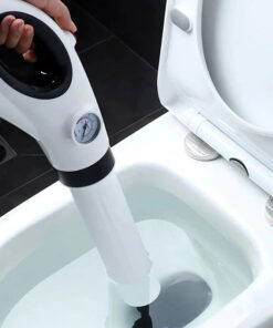 High-Pressure Drain Unblocker and Toilet Plunger