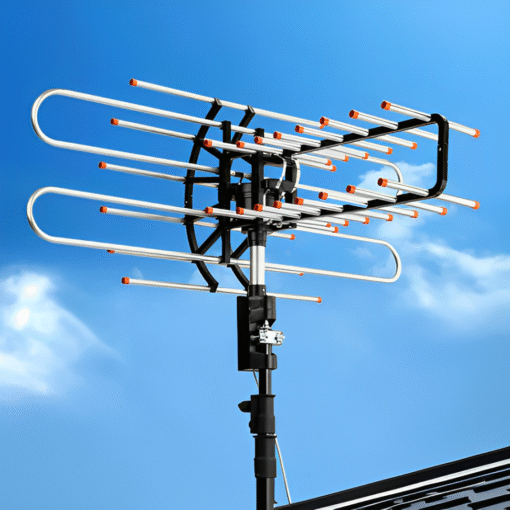 Outdoor Long Range 500+ Mile TV Antenna With UHF/VHF/FM Radio