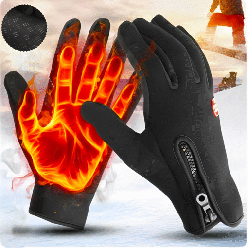Heated Gloves Electric Warming Cycling Bike Ski Gloves for Men and Women - Image 2
