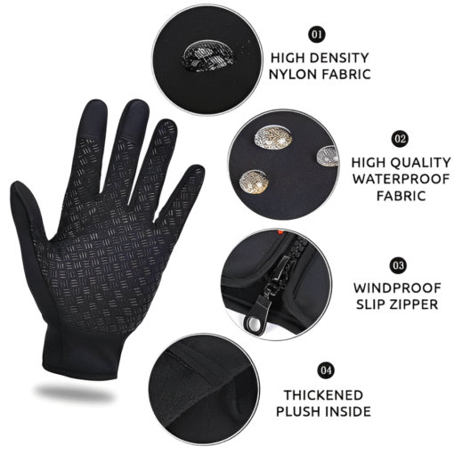 Heated Gloves Electric Warming Cycling Bike Ski Gloves for Men and Women - Image 6