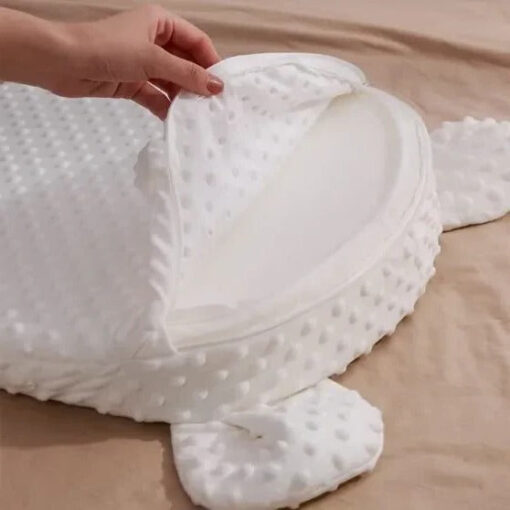 Newborn Baby Rest & Comfort Pillow: Anti-Roll and Reflux-Resistant Sleep Support - Image 3