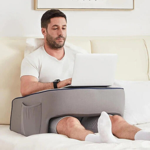Reading Lap Pillow Laptop Desk for Bed - Image 5