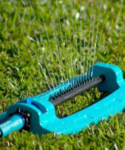 Wide Range Oscillating Above Ground Garden Lawn Water Sprinkler System