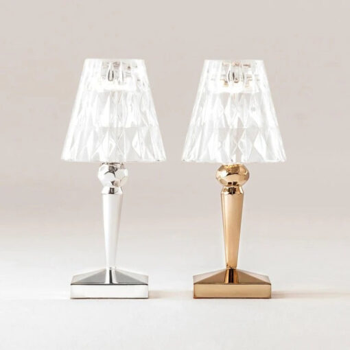 Crystal Wireless LED Lamp
