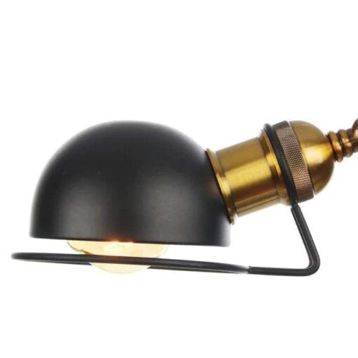 Decorative LED Retro Bronze Rocker Table Lamp
