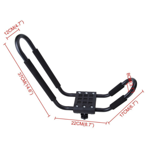 Heavy Duty Kayak Car Roof Carrier Rack - Image 2