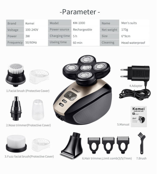 Shaver Pro-Electric Head Shaver - Image 7