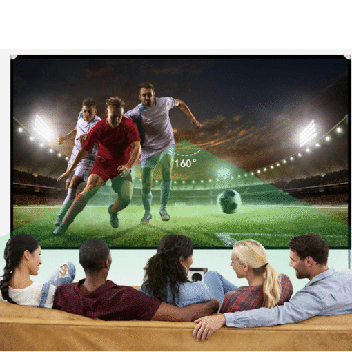 Portable Outdoor Movie Projector Backyard Screen 100" - Image 2