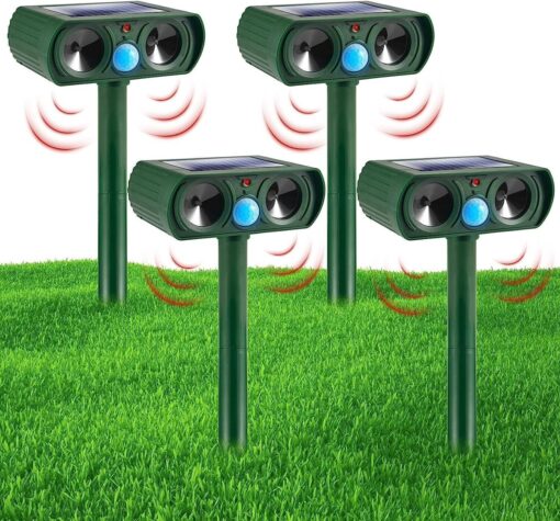 Solar Powered and Ultrasonic Animal Repellent - Image 14
