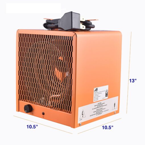 Portable Compact Electric Indoor Infrared Patio Garage Space Heater - Image 2