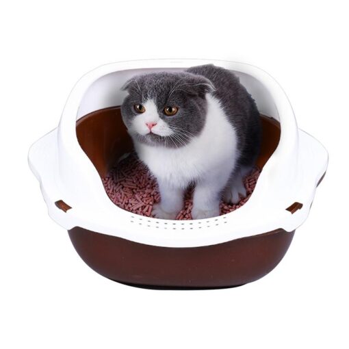 Kitty Cat Litter Box Small Corner Furniture - Image 2