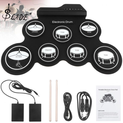 Digital Electronic Drum Pad Set - Image 2