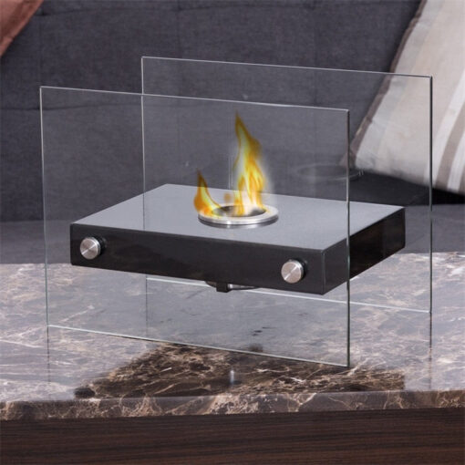 Portable Indoor / Outdoor Ventless Tabletop Gas Fire Pit - Image 2