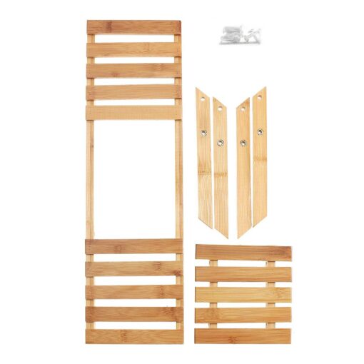 Large Indoor Wooden Multi Tier Plant Holder Shelf Stand - Image 2