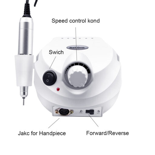 Professional Electric Nail File Drill Machine Kit - Image 7