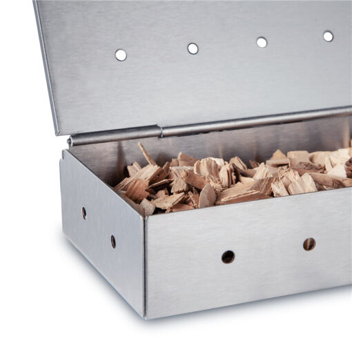 Premium Gas Grill Wood Chip Smoker Box - Image 5