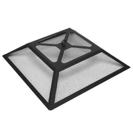 Outdoor Modern Square Patio Fire Pit Table - Image 5