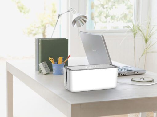 Premium Desk Cable/Cord Organizer Box - Image 5
