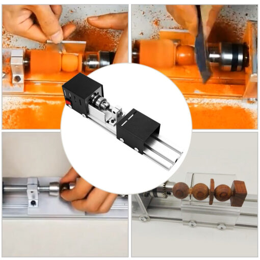 Mini Wood Turning DIY Lathe Machine - Image 6