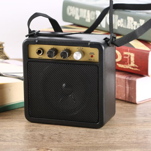 Portable Mini Guitar Amplifier For Acoustic & Electric - Image 2