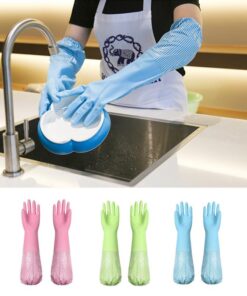 Premium Dishwashing Cleaning Gloves Magic Scrubber